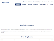 Tablet Screenshot of nero-tech.com